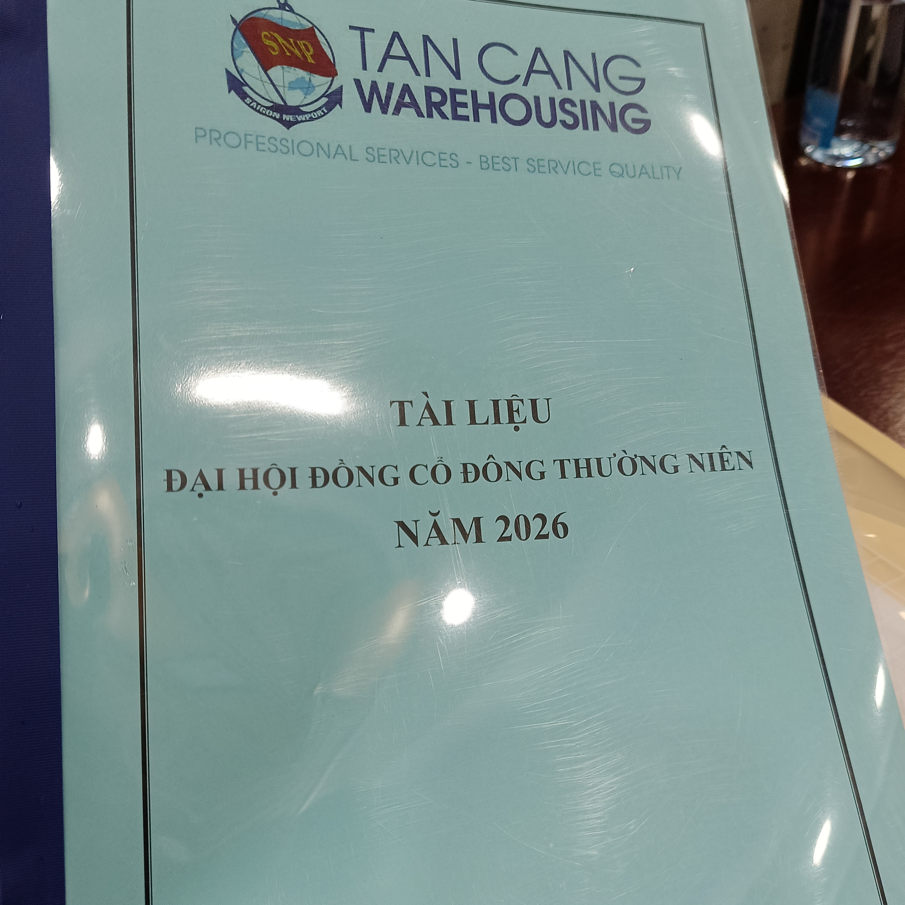 Bìa tài liệu Đại hội đồng cổ đông thường niên năm 2026.